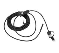 Stylebest High Definition Endoscope for Mobile Phone Inspection Camera Flexible 5.5mm Borescope for Car and Pipeline Maintenance ABS Material (2m)