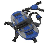 Stylebest Hound Dog Saddlebags Backpack for Hiking, Reflective, Adjustable for Small Medium Large Dogs, Nylon, 1 Pack (S)