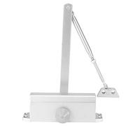 Stylebest Hydraulic Buffer Door Closer Automatic Adjustable 180 Degrees for Indoor Outdoor Use Aluminum Material 1 Unit (#12)