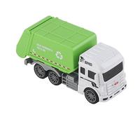 Stylebest Inertial Garbage Truck Model for Boys - Durable Plastic Toy for Role Playing - Teaches Garbage Sorting and Environmental Education - Random Wheel Color (Sanitation truck (loading and