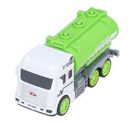 Stylebest Inertial Garbage Truck Model for Boys - Durable Plastic Toy for Role Playing - Teaches Garbage Sorting and Environmental Education - Random Wheel Color (Sanitation truck (water tanker