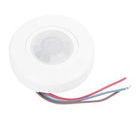 Stylebest Infrared Motion Detector Switch Mini Controller with Adjustable Delay for Home and Office Use, High Sensitivity Plastic, AC80-, 1 Unit
