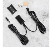 Stylebest Infrared Sensor Switch with Automatic On/Off Function for Wardrobe DC5-24V, Durable Black ABS