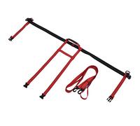 Stylebest Kids Skiing Harness Adjustable Safe Training Leash for Beginner Skiers 15-50cm Waist 25-60cm Shoulder (Red)