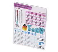 Stylebest Kitchen Conversion Chart Magnetic Accessory for Easy Cooking and Baking, Large Font, Colorful, 1 Unit (1 Single piece)