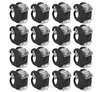 Stylebest LED Navigation Lights 16Pcs Bright Durable Bow Lights 3 Modes Easy Installation for Boats Silicone Material (Black)