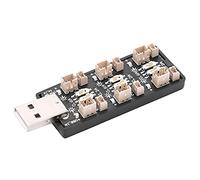 Stylebest Lithium Battery Charging Board with 6 Channels, High Voltage 4.35V, USB Power Supply for LiPo Model Aircraft, Compact and Practical