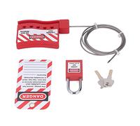 Stylebest Lockout Tagout Cable Lock with Adjustable Design