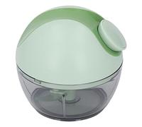Stylebest Manual Garlic Chopper Hand Pull String Food Processor Rugged and Easy to Use for Home Kitchen 8.5x9.3cm Size (Light Green)