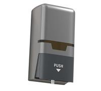 Stylebest Manual Soap Dispenser 800ml Durable Wall Mounted Liquid Soap Dispenser for Bathroom Kitchen Restaurant Office (Silver)