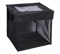 Stylebest Mesh Outdoor Bin Portable Trash Storage Box for Camping Hiking Beach PP Material 50x50cm 1 Unit