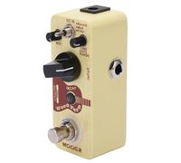 Stylebest Metal Effect Reverb Pedal Digital Stompbox for Acoustic Guitar 3 Modes High Durability Yellow Color