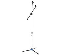 Stylebest Microphone Stand with Weighted Base and Adjustable Legs for Studio Recording and Performances, Black, Iron and Plastic, 70-180cm