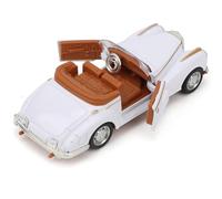 Stylebest Mini Stimulation Alloy Classic Toy Car with Music and Light Fun for Kids Durable Eco-Friendly Vehicle 5" (White)