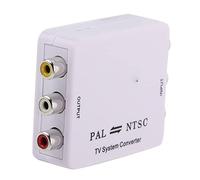 Stylebest Mini TV System Converter, PAL NTSC SECAM Video Format Adapter with Advanced Signal Processing, for Single Format Video Equipment