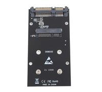 Stylebest MSATA to Adapter, Durable 6Gbps Fast Transfer Card Designed for Desktop Computers, Supports Half and Full Size MSATA SSD, Sturdy PCB Material - 1 Unit