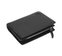Stylebest Multi Card Zipper Purse Stylish Blocking Wallet for Women Men Lightweight Portable Design Vertical Opening with Zipper (Black)