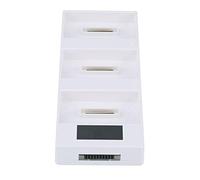 Stylebest Multi Charging Hub Intelligent Battery Charger for 4 Drone, Compact Design with LED Indicator, Charges 3 Batteries Simultaneously, White Color