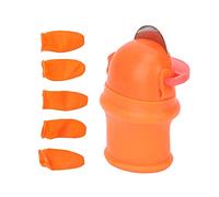 Stylebest Multifunctional Thumb Knife Set with Protective Sleeves for Easy Vegetable and Fruit Picking, Durable Stainless Steel, Includes 1 Thumb Knife and 5 Finger Covers (Large + 5
