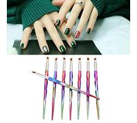 Stylebest Nail Art Brush Set 8 Pieces Stylish Durable Painting Tool for French Petal Nail Design