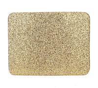 Stylebest Nail Art Hand Rest, Soft Sequin Manicure Tool with Comfortable Elastic Cushion for Professional and Home Use (Gold Cushion)