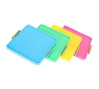 Stylebest Nail Board Toy Set for Hands-On Learning, Colorful Educational Pegboard Rubber Band Kit, 4 Pcs Fun Teaching Aids for Children, Plastic 15.5 X 17.2cm