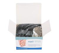 Stylebest Nail Polish Remover Foil Wraps 50pcs for Quick and Convenient Acrylic and UV Gel Removal, Disposable Cotton Pads with Wooden Sticks