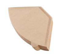 Stylebest Natural Wood Pulp Coffee Filter Paper for Rich Brewing Experience in Restaurants and Cafés 100 PCS (Fan Filter Paper Serves 2-4 People (100)