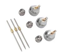 Stylebest Needle Nozzle and Air Cap Set for Professional Spray Tool Use High Performance Brass Plastic 1.4 1.7 2.0mm for Automotive Industrial Applications