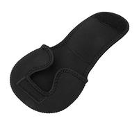 Stylebest Neoprene Bait Casting Cover Bag Lightweight Durable Protective Reel Case for Fishing Lovers Black 4.5x4.7in