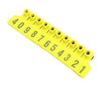 Stylebest No.001-100 Ear Tag Durable Livestock Labels for Breeding and Identification 5 X 4.2cm 100 Pieces Set
