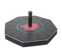 Stylebest Octagonal Solar-Power Fountain Pump with Automatic Operation for Garden Decoration and Bird Bath 7V 1.4W