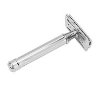 Stylebest Old Fashioned Safety Long Handle Eco-Friendly Double Edged Shaving for Men Silver 1 Pack