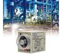 Stylebest On-Delay Time Relay Adjustable Multi-Time Period 1s 10s 1min 10min for Industrial Control AC220V Durable