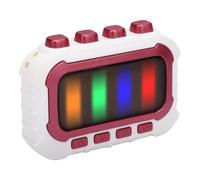 Stylebest Palm Sized Fingertip Rhythm Game Machine, Music Rhythm Game Machine with LED Lights 4 Modes 4 Difficulty Levels for Hand Eye Coordination