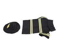 Stylebest Pet Dog Firefighter Clothes Jacket Cute Design for Halloween and Themed Parties Made of Soft Canvas with Hat (S)