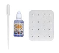 Stylebest Pimple Popping Toy,Novelty Pimple Popper,16 Pimples Funny Stress Relive Squeeze Acne Decompression Toy with Filler Tool Kits,Stress Relief,Gift for Men Women Kid,White