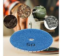 Stylebest Polishing Pad 3" Round High Strength Durable Grinding Disc for Marble Granite Concrete Polishing - 7 Grits (50 eyes)