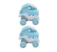Stylebest Press and Roll Toy Set, 2Pcs Colorful Plastic Press and Roll for Boys and Girls - for Kids' Birthdays (Blue)