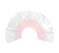 Stylebest PVC Pet Elizabeth Circle Cat Recovery Collar, Soft Anti-Scratch and Bite Protective Head Cover for Healing, Light Pink or Peachy Beige, 1 Unit (L)