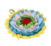 Stylebest Rabbit Snuffle Mat Soft Polyester Foraging Toy for Indoor Outdoor Pet Activities 43x43cm