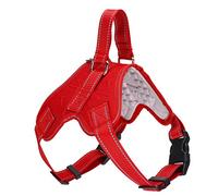 Stylebest Reflective Adjustable Dog Harness Vest for Safe Night Walking and Outdoor Activity, Oxford Cloth, Anti-Breakaway Design, Dog Breeds (M)