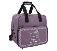 Stylebest Sewing Machine Bag Large Capacity Practical Portable Carrying Case for Sewing Accessories Oxford Cloth 1 Set (Purple)