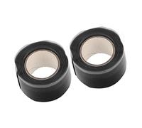 Stylebest Silicone Grip Tape 2pcs Self Fusing Flexible Tapes Durable for Canoeing Kayaking and Fishing Activities (Black)