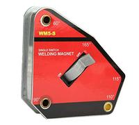 Stylebest Small Size Welding Magnet Holder with Switch for Industrial Use, 60°-165° Positioning, Lightweight and Portable Magnetic Clamp