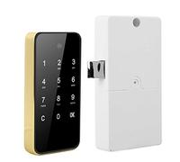 Stylebest Smart Cabinet Lock Digital Touch Screen Electronic Password Keypad for Locker and Sauna Use Silver 1 Unit (Gold)
