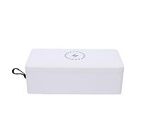 Stylebest Smart Glasses Charging Case Portable LED Indicator Charging Station for Travel 600mAh Battery Secure Frame Size 7.01x3.39x2.48in