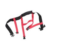 Stylebest Snowboard Training Harness for Kids, Adjustable Speed Control Ski Leash, Black Red Nylon Material for Toddler Skiing, 1 Unit