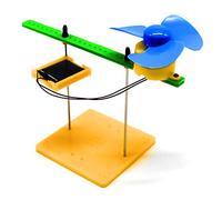 Stylebest Solar Generator Kit DIY Fun for Kids and Teens, Solar Powered Fan Model, Educational Hands-On Activity, Plastic Material, 15 * 13 * 5cm