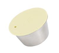 Stylebest Stainless Steel Reusable Coffee Capsule Cup Durable Design Refillable Pod for Home Coffee Lovers 53x53x39mm